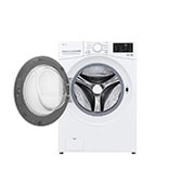 LG Lavadora Carga Frontal LG 25Kg  Direct Drive™ Inverter & Smart Diagnosis, Blanco, drum open , WM25WV2S6W, thumbnail 2