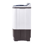 LG Lavadora LG Carga Superior Doble tina con Sistema sin aspas Roller- Jet 15 Kg – Color Blanca, Side view, WP15WAR, thumbnail 7