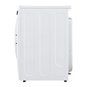 LG Secadora Carga Frontal a Gas LG 7.4 cu.ft Sensor Dry Smart Diagnosis™ Blanco, side view, DF50WV2S6W, thumbnail 12