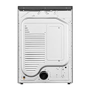 LG Secadora Eléctrica Carga Frontal 7.4pᶟ Sensor Dry Smart Diagnosis™ Middle Black, Rear view, DF50MV2S6WE, thumbnail 13