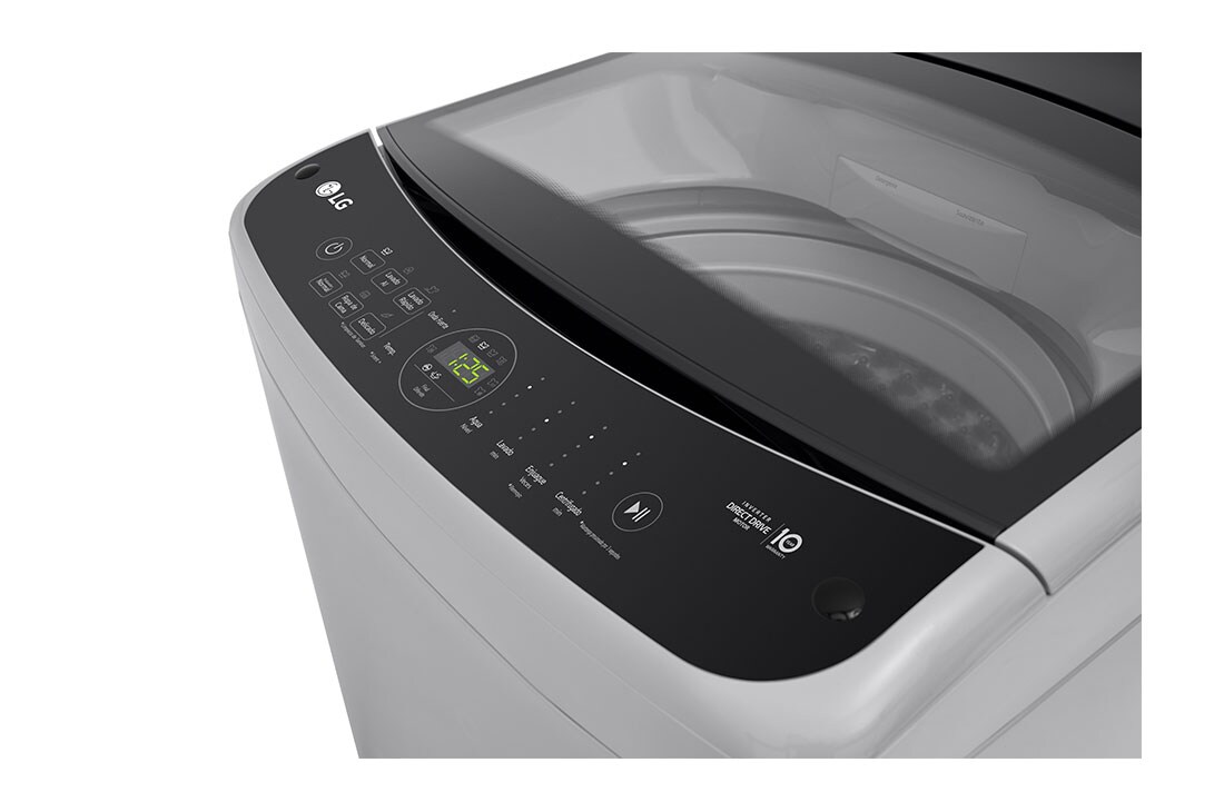 LG Lavadora Carga Superior 19 Kg LG  Motor Inverter AI DD™ con 6 Motion DD Plateado, WT19DV6, thumbnail 5