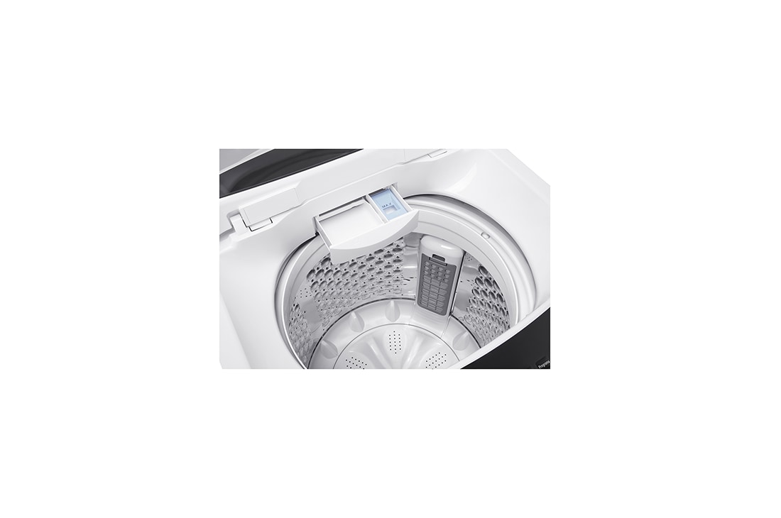 LG Lavadora Carga Superior 18kg Smart Inverter, Smart Motion, TurboDrum™, Color Blanco, Drum view, WT18WVTM, thumbnail 3