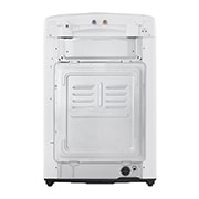 LG Lavadora Carga Superior 18kg Smart Inverter, Smart Motion, TurboDrum™, Color Blanco, Top perspective view , WT18WVTM, thumbnail 6