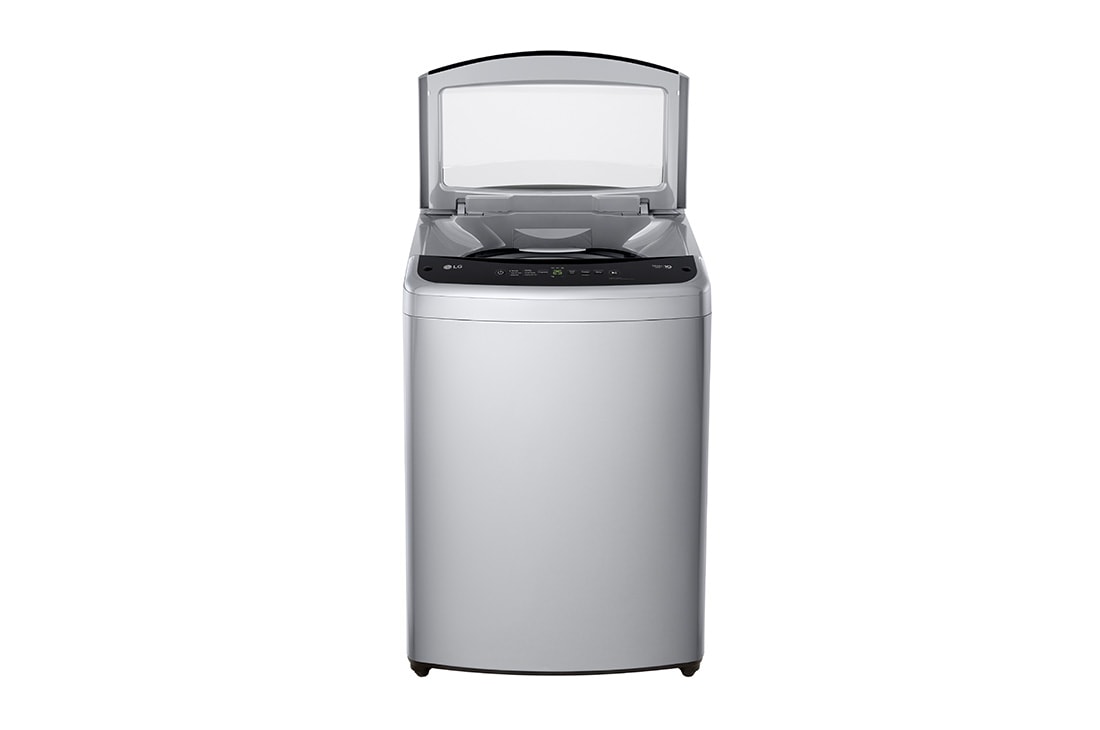 LG Lavadora Carga Superior 19KG  Smart Diagnosis™ TurboDrum™ Gris , Front Open view, WT19DVTM, thumbnail 2