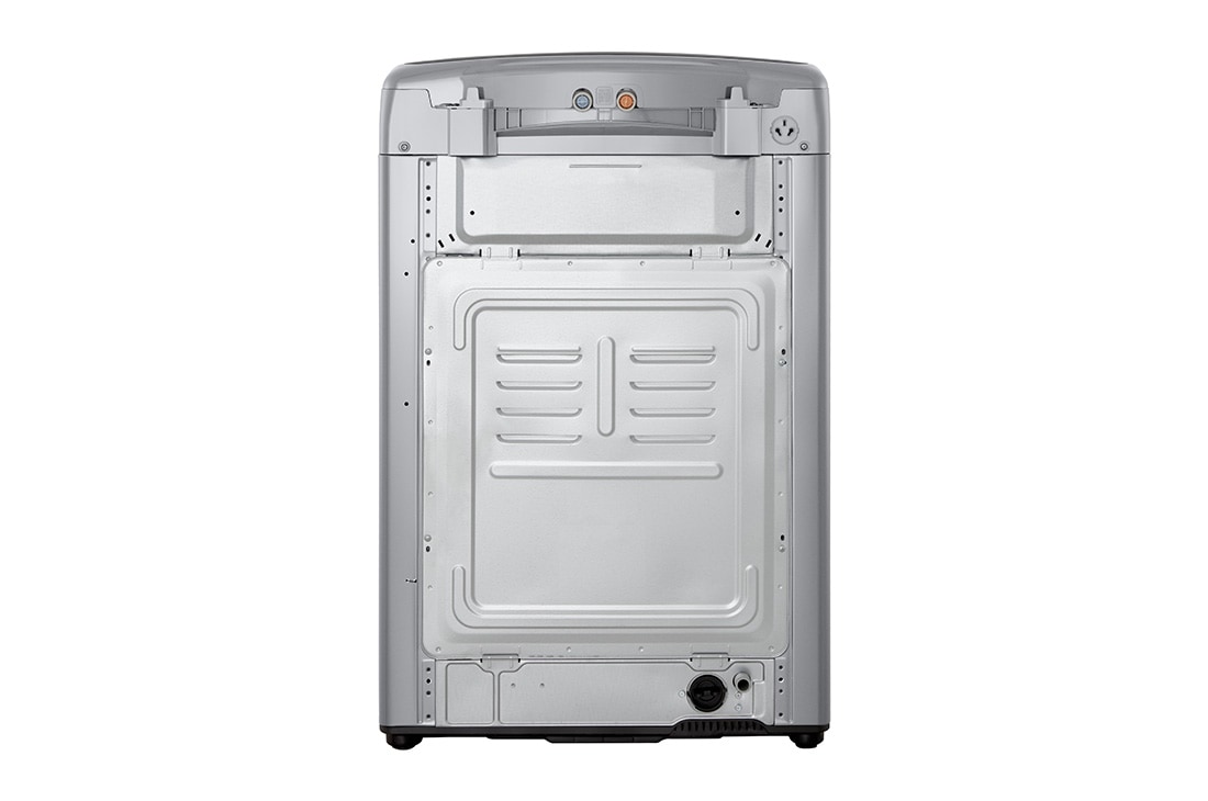 LG Lavadora Carga Superior 19KG  Smart Diagnosis™ TurboDrum™ Gris , back view, WT19DVTM, thumbnail 8
