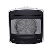LG Lavadora Carga Superior 19KG  Smart Diagnosis™ TurboDrum™ Gris , Top corner view, WT19DVTM, thumbnail 3