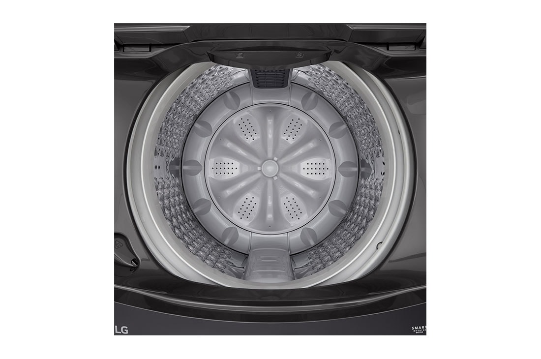 LG Lavadora Carga Superior 19Kg TurboDrum™ Smart Diagnosis™ color Middle Black, Drum with detergent slot, WT19MVTM, thumbnail 4