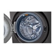 LG Torre de lavado WashTower™ LG 25Kg(lavado) / 22Kg (Secado Eléctrico) Carga Frontal Inverter AI DD™ ThinQ Color: Negro, Drum detail, WK25BS6E, thumbnail 4