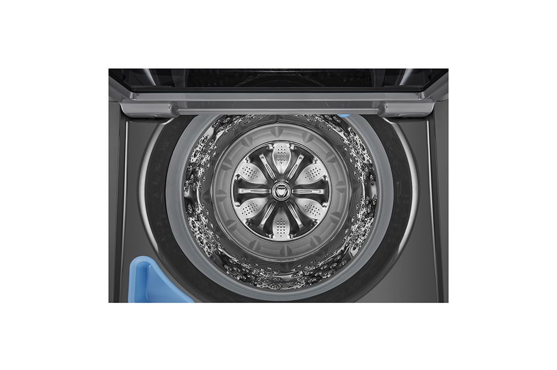 LG Lavadora LG Carga Superior Inverter DD™ 25kg, Top close up view of Drum detailed view, WT25MT6HK, thumbnail 5