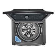 LG Lavadora LG Carga Superior Inverter DD™ 25kg, Top view with door opened, WT25MT6HK, thumbnail 9
