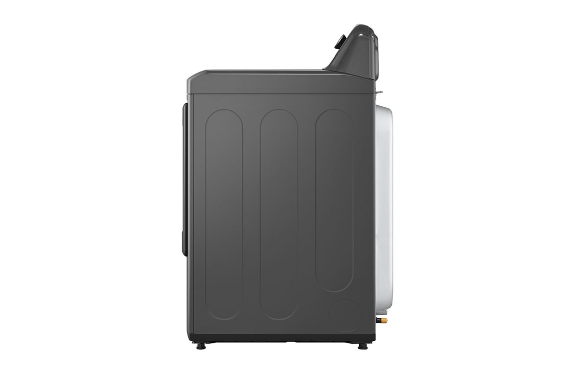 LG Secadora de gas LG con Sensor de secado Sensor Dry y Autodiagnóstico SmartDiagnosis™, capacidad 25 Kg - Color Negro, Side, DT25MTGK, thumbnail 10