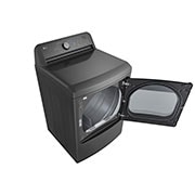 LG Secadora de gas LG con Sensor de secado Sensor Dry y Autodiagnóstico SmartDiagnosis™, capacidad 25 Kg - Color Negro, LeftSideOpen, DT25MTGK, thumbnail 8