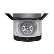 LG Lavadora de 19 kg carga superior con AI DD, Gris, top view, WT19DV6T, thumbnail 5