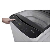 LG Lavadora de 19 kg carga superior con AI DD, Gris, button view, WT19DV6T, thumbnail 7