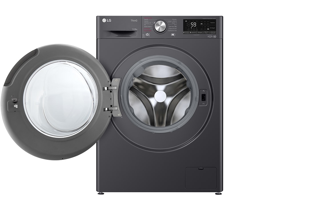 LG Lavadora Secadora Carga Frontal 13/8 kg | 6 Motion DD | DirectDrive Inverter | Smart ThinQ (Wi-Fi) | AI DD™, WD13MVC4S6, thumbnail 2