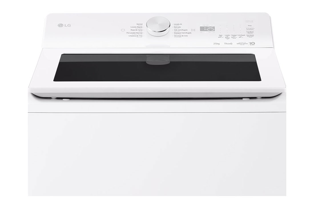 LG Lavadora LG Carga Superior 25kg - Blanco, Front PanelDetail View, WT25EWTX6, thumbnail 4