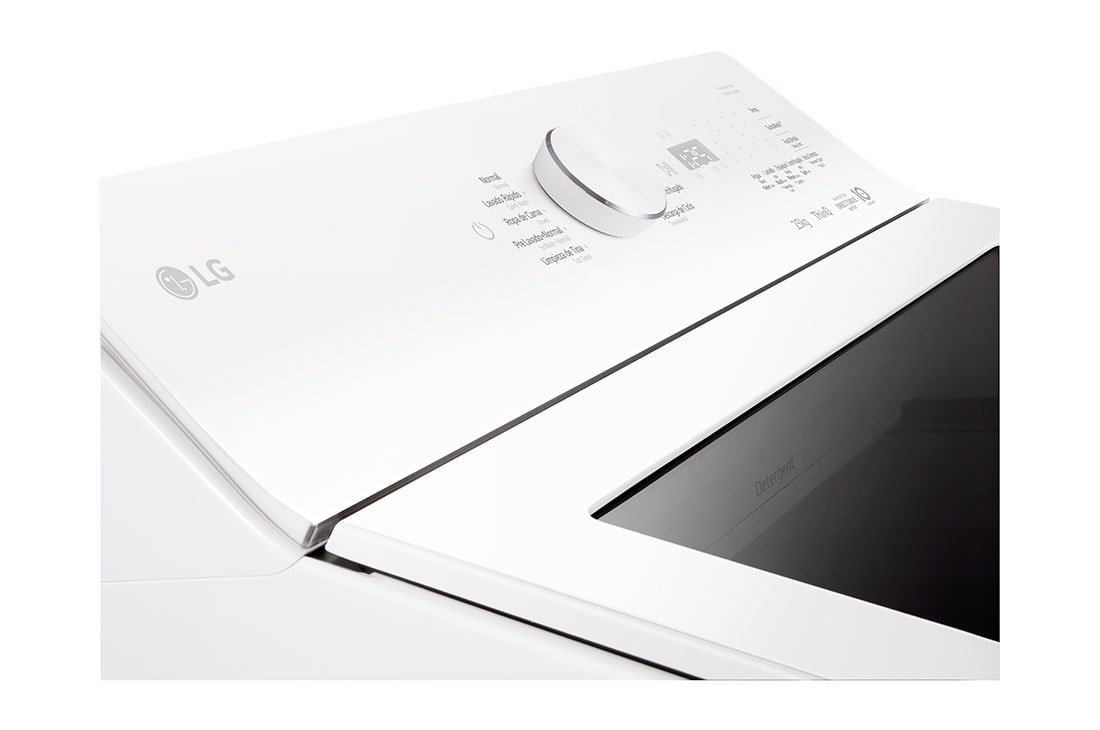 LG Lavadora LG Carga Superior 25kg - Blanco, Top_LeftSide_PanelDetail View, WT25EWTX6, thumbnail 3