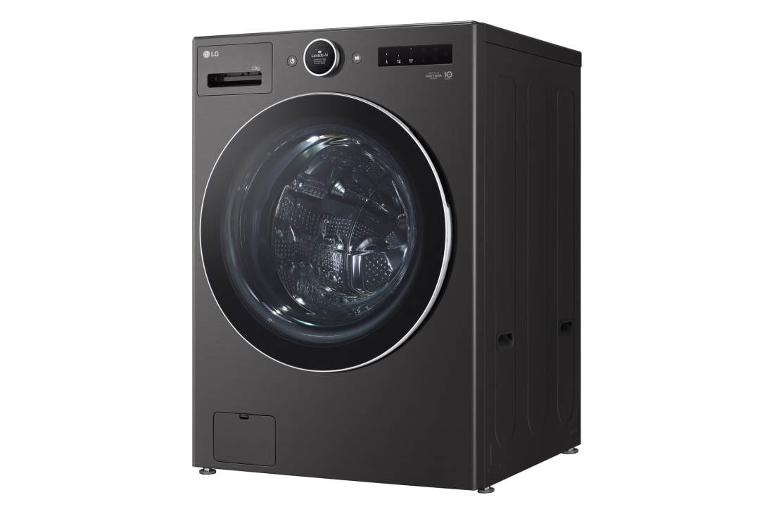 LG 22kg AI DD™ TurboWash360™ Washing Machine with Steam™ in Black Steel, WM23BFXS6, thumbnail 15