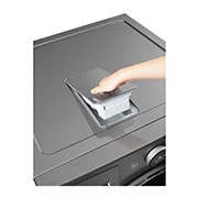 LG Lavadora 22 kg TurboWash360™ AI DD™ con vapor, Handle view, WM23VFXS6, thumbnail 5