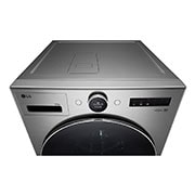LG Lavadora 22 kg TurboWash360™ AI DD™ con vapor, Top angle view, WM23VFXS6, thumbnail 8