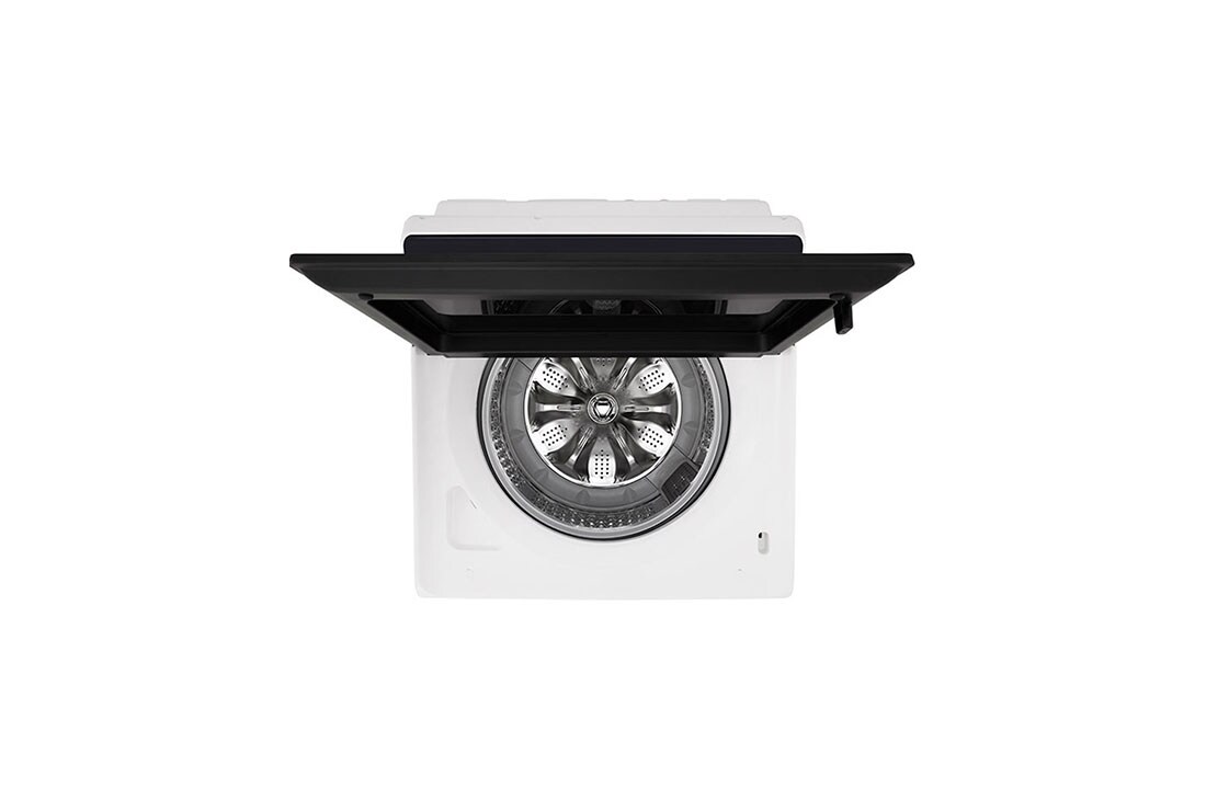 LG Lavadora LG Carga Superior AI DD™ (Inteligencia Artificial) TurboWash™ con Perilla + Panel LED táctil 23kg - Blanco - WT23EWTX6 AI DD™, detail of the automatic dispenser, WT23EWTX6, thumbnail 9