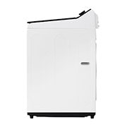 LG Lavadora LG Carga Superior AI DD™ (Inteligencia Artificial) TurboWash™ con Perilla + Panel LED táctil 23kg - Blanco - WT23EWTX6 AI DD™, left side view of LG Top Loading Washing Machine, WT23EWTX6, thumbnail 14