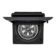 LG Lavadora LG Carga Superior AI DD™ (Inteligencia Artificial) TurboWash™ con Perilla + Panel LED táctil 23kg - Color Negro Ónix - WT23OBTX6 AI DD™, interior shot featuring Top Loading Washing Machine, WT23OBTX6, thumbnail 8