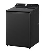 LG Lavadora LG Carga Superior AI DD™ (Inteligencia Artificial) TurboWash™ con Perilla + Panel LED táctil 23kg - Color Negro Ónix - WT23OBTX6 AI DD™, drum detail of the safe door, WT23OBTX6, thumbnail 13