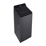 LG Lavadora LG Carga Superior AI DD™ (Inteligencia Artificial) TurboWash 3D™ con Panel LCD + LED 28kg - Color Grafito, left side view of LG Top Loading Washing Machine, WT28EGTX6, thumbnail 14