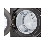 LG Secadora de Carga Frontal – DF74BFXS6B – 22 kg – Acero Negro– ThinQ, Drum open view, DF74BFXS6BE, thumbnail 8