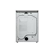 LG Secadora Eléctrica de Carga Frontal – DF74VFXS6BE – 22 kg – Gris – ThinQ, Back view, DF74VFXS6BE, thumbnail 11
