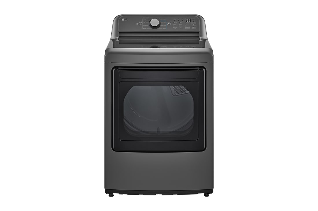 LG Secadora Carga Frontal Eléctrica 20 Kg Sensor Dry Flow Sense™ SmartDiagnosis™, Middle Black, DT25WTGKE, DT25MTGKE