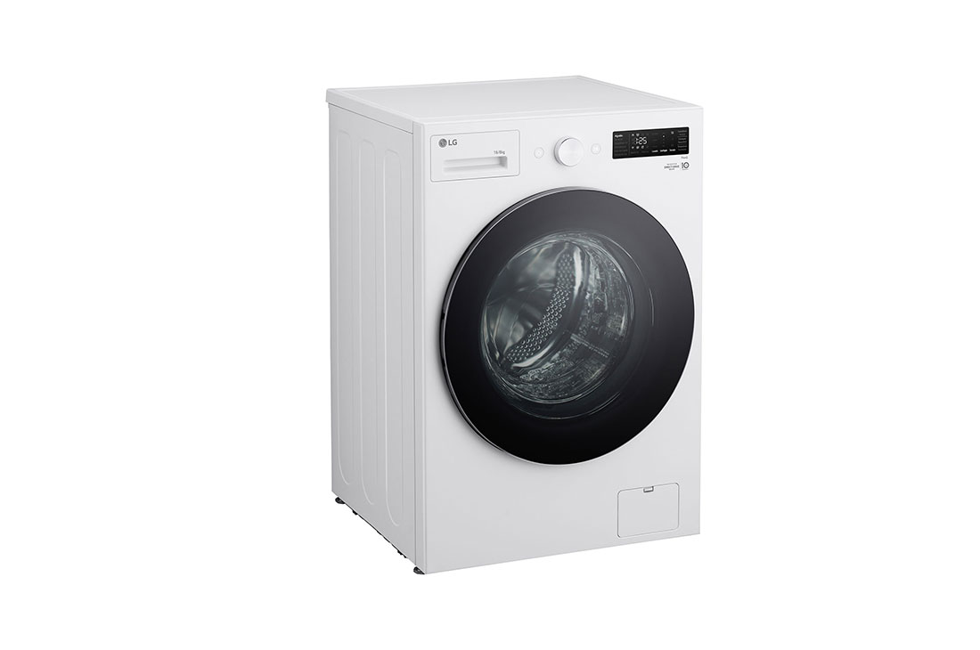 LG Lavasecadora LG Carga Frontal AI DD™ (Inteligencia Artificial) - Capacidad 20kg / 10kg - Color Blanco  , Left side view, WD20EWNT6PC, thumbnail 8