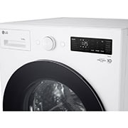 LG Lavasecadora LG Carga Frontal AI DD™ (Inteligencia Artificial) - Capacidad 20kg / 10kg - Color Blanco  , Side view, WD20EWNT6PC, thumbnail 7
