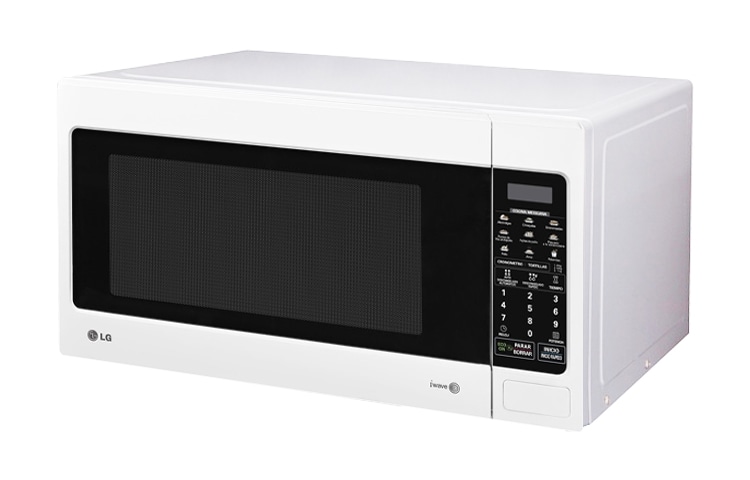 LG Horno Microondas de 1.000W, 1'1 pies cúbicos de capacidad, blanco, MS1142GWA, thumbnail 2