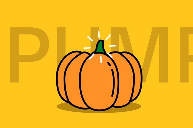 Calabaza dulce rellena con huevo