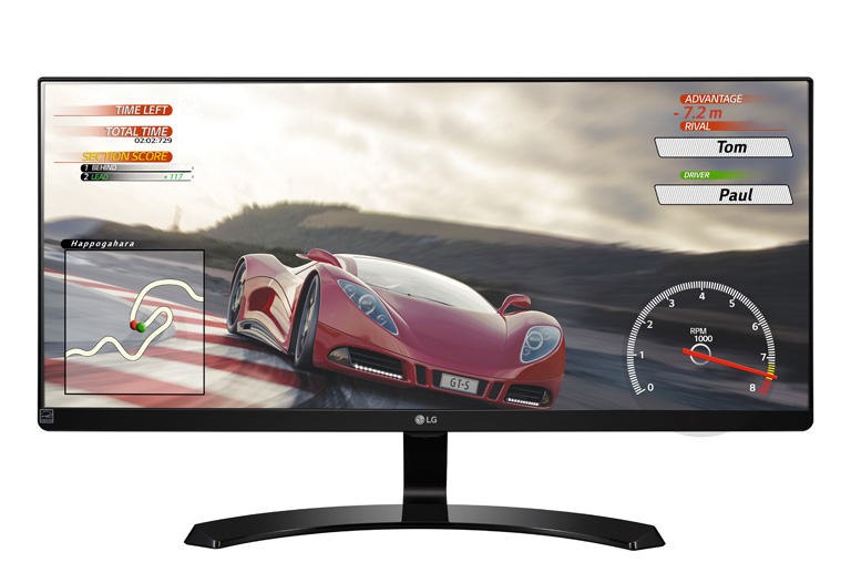 LG Monitor UltraWide® de 29 pulgadas, Pantalla IPS 21:9 con resolución 2560 x 1080, 29UM68-P, thumbnail 1