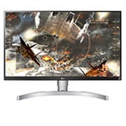 LG Monitor LED IPS UHD 4K Class 27'' con HDR 400 (27'' Diagonal) con VESA DisplayHDR 400 (27'' Diagonal), 27UL650-W, thumbnail 1