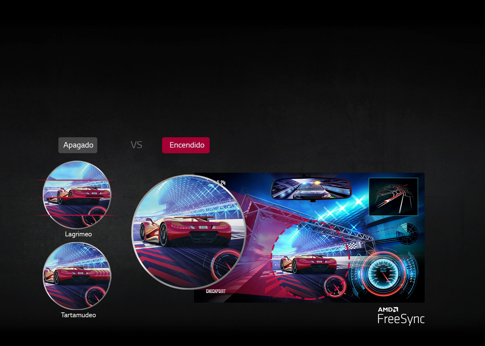 AMD FreeSync™: imagen más clara y suave