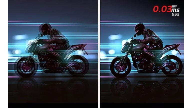 Deje atrás el retraso con un tiempo de respuesta de 0,03