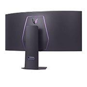 LG Monitor para juegos UltraGear™ OLED 5K2K WUHD de 45” con modo dual de 165 Hz o WFHD de 330 Hz y 0,03 ms, compatible con G-sync y DisplayPort 2.1, left perspective rear view, 45GX950A-B, thumbnail 6