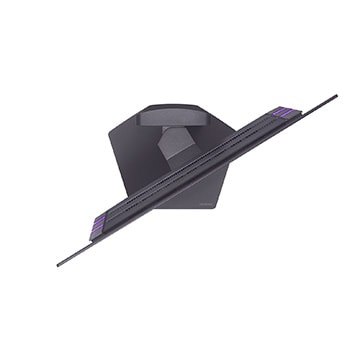 LG UltraGear™ Monitor gaming OLED de 27 pulgadas 480Hz QHD | 0,03ms (GtG), DP 2.1, DisplayHDR True Black 400, -30 degree swivel monitor top view, 27GX790A-B, thumbnail 13