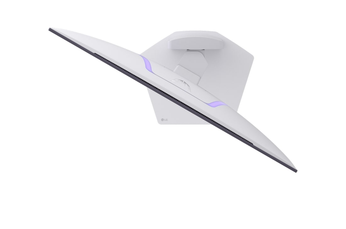 LG Monitor gaming UltraGear™ OLED 4K UHD 240Hz de 32 pulgadas | 0,03ms (GtG), compatible con G-SYNC®, FreeSync™ Premium Pro, +30 degree swivel monitor top view, 32GS95UV-W, thumbnail 12