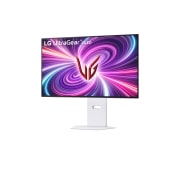 LG Monitor gaming UltraGear™ OLED 4K UHD 240Hz de 32 pulgadas | 0,03ms (GtG), compatible con G-SYNC®, FreeSync™ Premium Pro, -15 degree side view, 32GS95UV-W, thumbnail 2