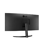 LG Monitor Curved UltraWide™ QHD (3440 × 1440) de 34” 21:9 con FreeSync™, +15 degree rear view , 34WR50QK-B, thumbnail 7