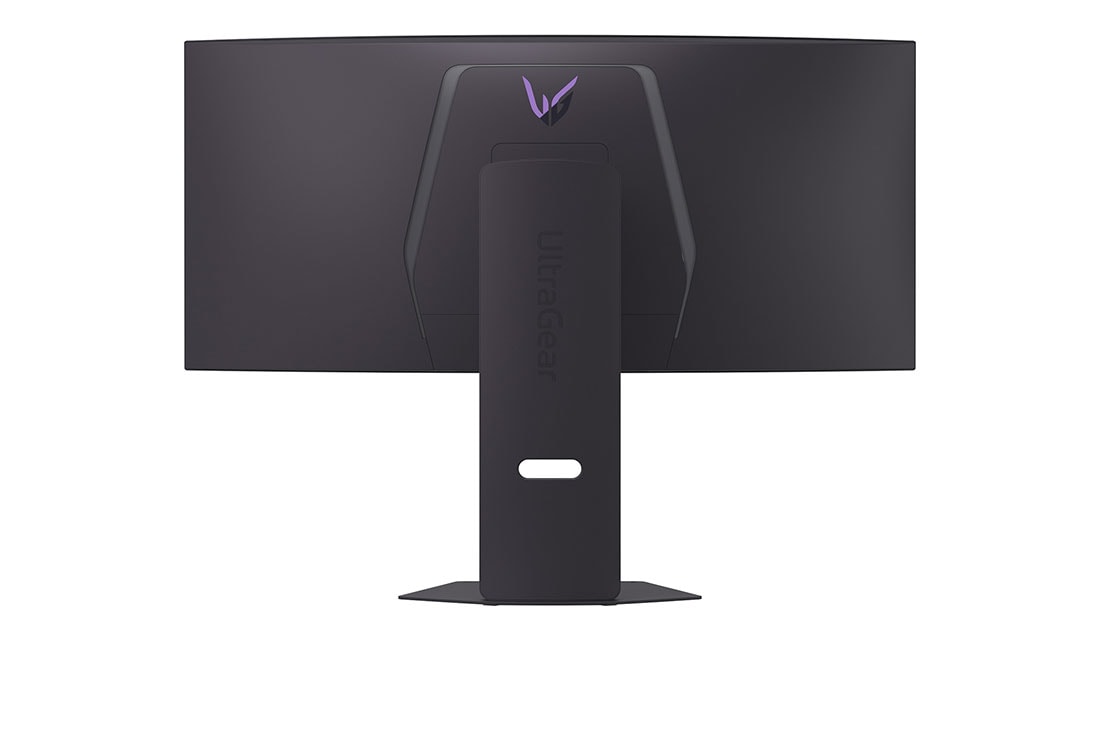 LG Monitor LG UltraGear OLED Curvo WQHD de 34'' 240Hz y 0.03ms, Acercamiento al emblema trasero, 34GX900A-B, thumbnail 12