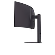 LG Monitor LG UltraGear OLED Curvo WQHD de 34'' 240Hz y 0.03ms, Vista trasera en perspectiva, 34GX900A-B, thumbnail 7