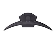 LG Monitor LG UltraGear OLED Curvo WQHD de 34'' 240Hz y 0.03ms, Vista lateral a +15 grados de un monitor inclinado, 34GX900A-B, thumbnail 9