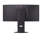 LG Monitor LG UltraGear OLED Curvo WQHD de 34'' 240Hz y 0.03ms, Acercamiento al emblema trasero, 34GX900A-B, thumbnail 12