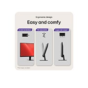 LG Monitor 27” QHD IPS 100Hz con HDR10 y USB Type-C™ 15W PD, Easy and comfy, 27U631A-B, thumbnail 17